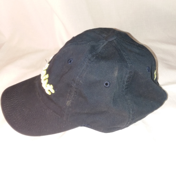 Titleist 156 Golf Baseball Cap Cotton Embroidered Dark Blue Strap Back Hat OSFM - Picture 4 of 15